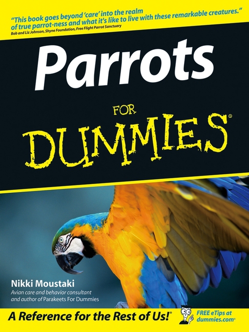 Title details for Parrots For Dummies by Nikki Moustaki - Available
